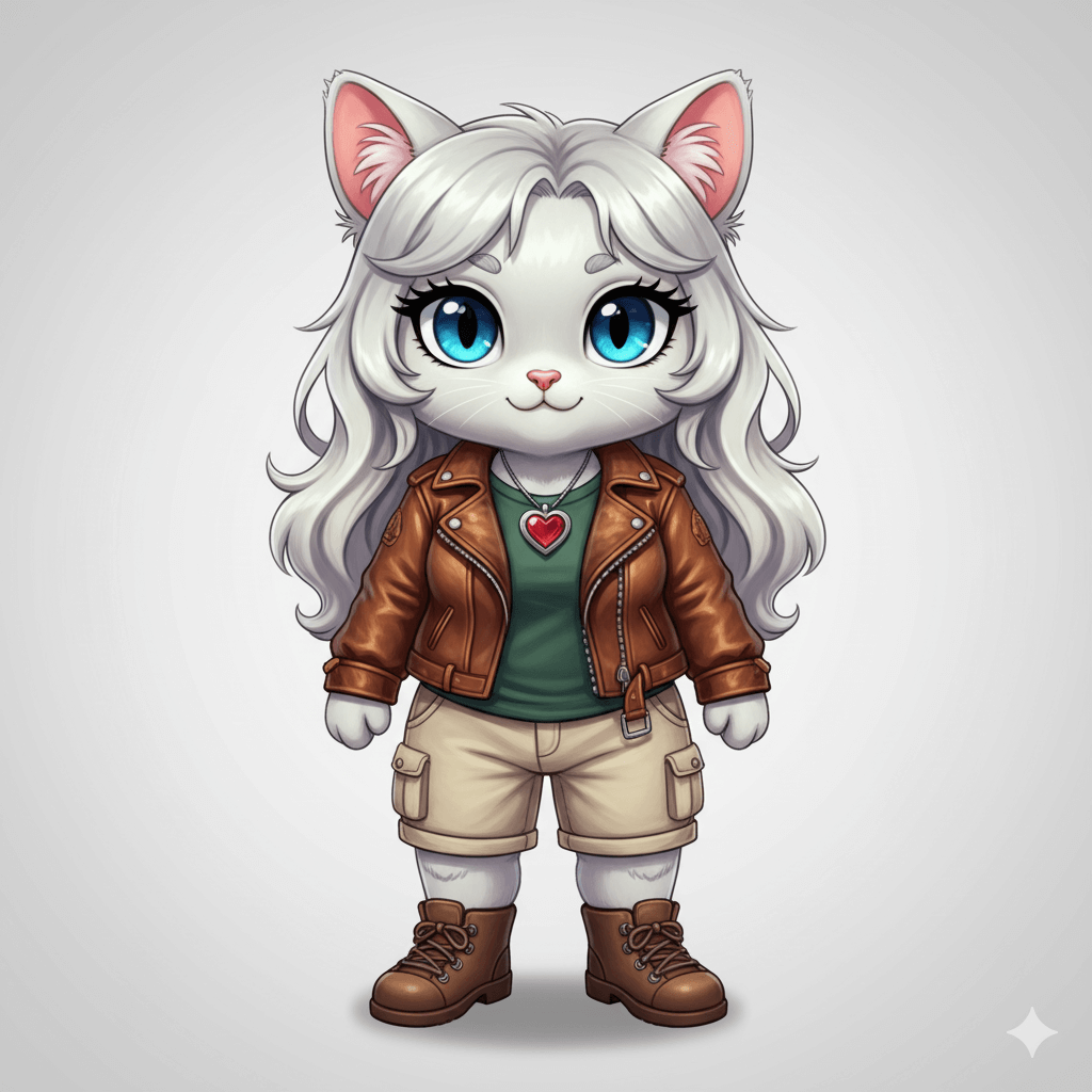 Nove la gatta esploratrice - Carta Personaggio Golden Cat